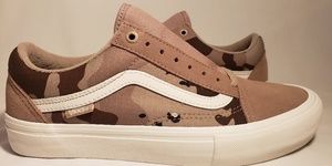 Vans Old Skool PRO (Desert Camo) Men's Size 8 NWT